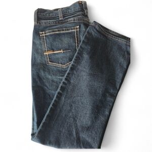 Ariat Men's DuraStretch Rebar M4 Jeans in Deep Blue